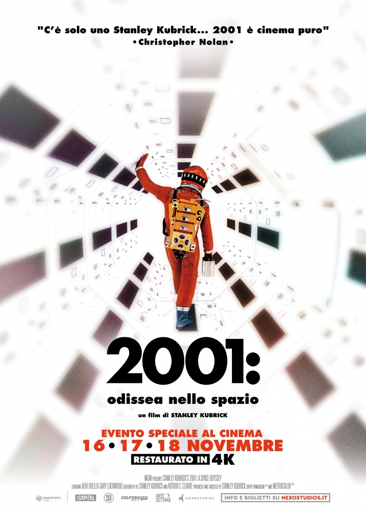 Locandina 2001: odissea nello spazio 4k
