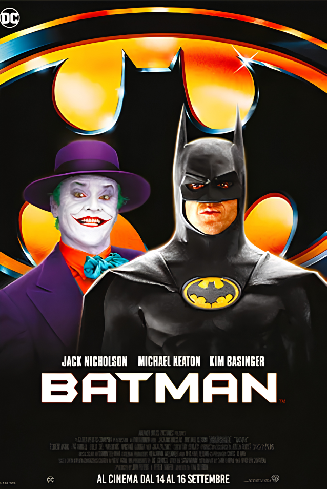 Locandina Batman (1989) - ried. 2026