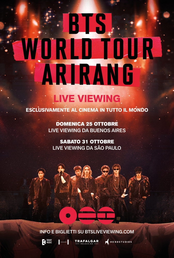 Locandina Bts world tour 'arirang' in s&Atilde;o paulo: live viewing