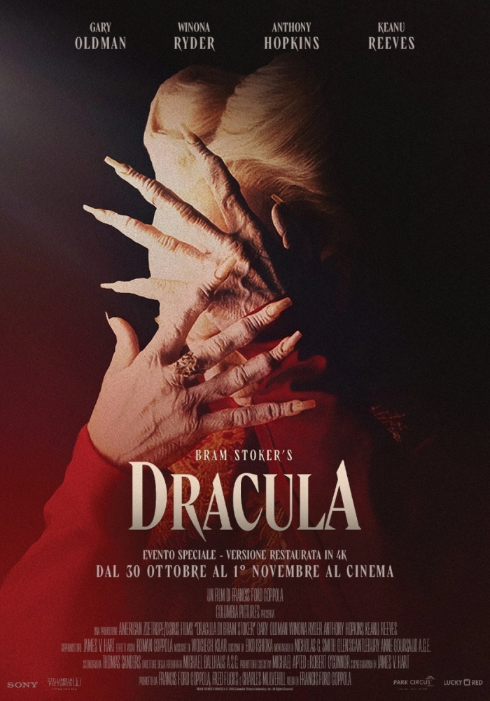 Locandina Dracula di bram stoker 4k