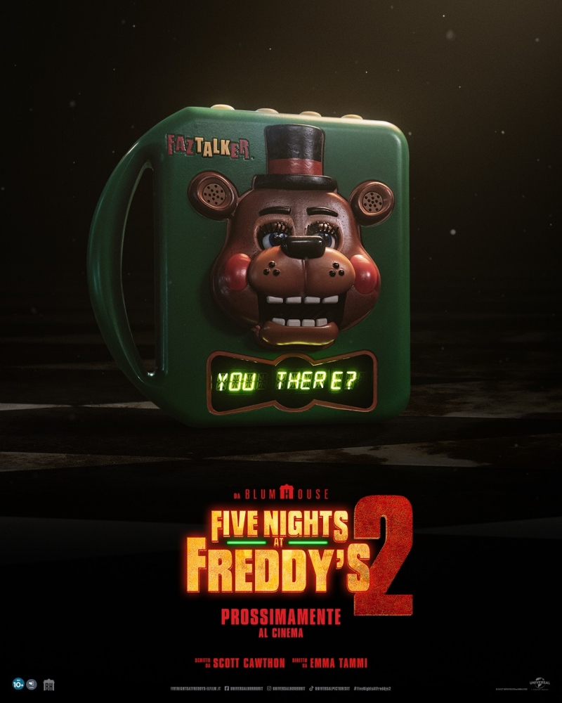 Locandina Five nights at freddy's 2