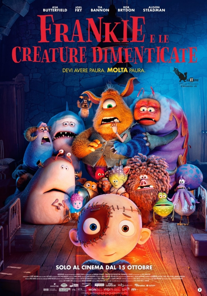 Locandina Frankie e le creature dimenticate