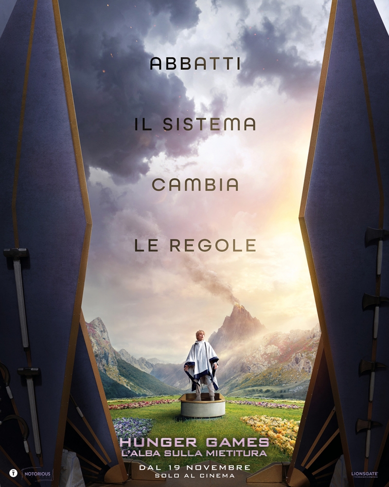 Locandina Hunger games - l'alba sulla mietitura