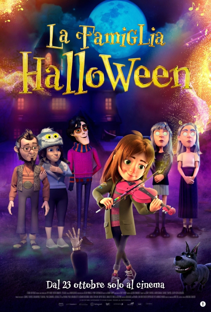 Locandina La famiglia halloween