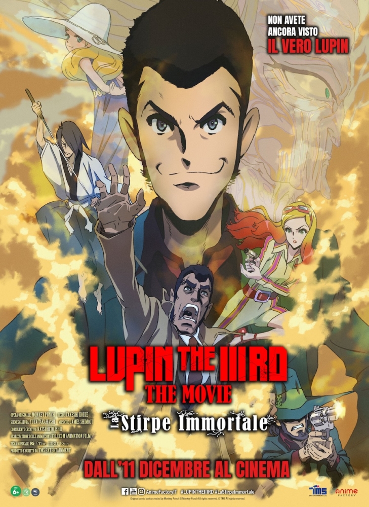 Locandina Lupin the iiird - the movie: la stirpe immortale