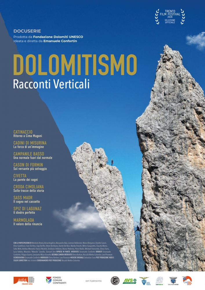 Locandina Dolomitismo - racconti verticali - 21 Ottobre