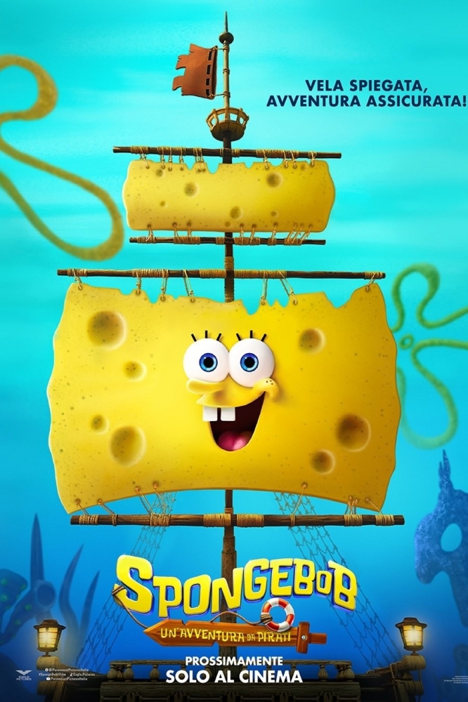 Locandina Spongebob - un'avventura da pirati