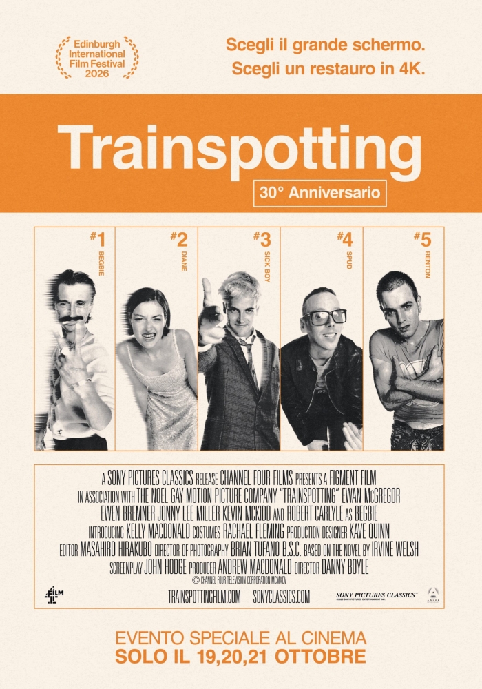 Locandina Trainspotting - 30&deg; Anniversario